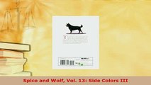 Download  Spice and Wolf Vol 13 Side Colors III  Read Online