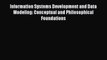 [PDF] Information Systems Development and Data Modeling: Conceptual and Philosophical Foundations