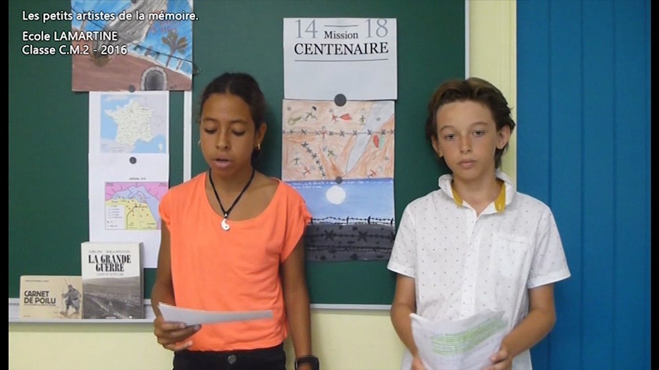 Les petits artistes de la mémoire (14-18)
