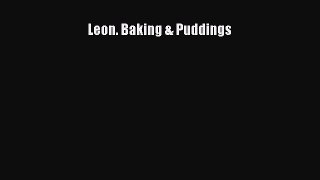 Download Leon. Baking & Puddings PDF Free