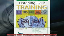 Downlaod Full PDF Free  Listening Skills Training ASTD Trainers Workshop Online Free