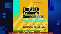 READ book  Facilitation Skills The ASTD Trainers Sourcebook Full EBook