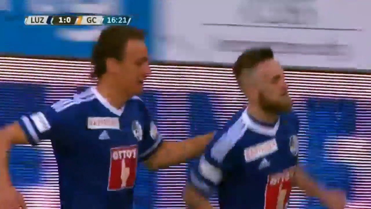 FC Luzern vs Grasshoppers  Jakob Jantscher Goal   Swiss Super League 11-05-2016 HD