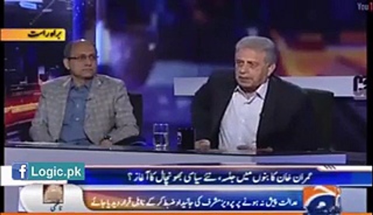 Hamid Mir's Uncontrollable Laughter On 4 PMLN Clowns Stage Drama