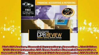 FREE PDF  Bisk CPA Review Financial Accounting  Reporting  41st Edition 2012 Comprehensive CPA  BOOK ONLINE