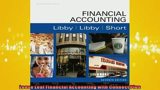 EBOOK ONLINE  Loose Leaf Financial Accounting with Connect Plus  FREE BOOOK ONLINE