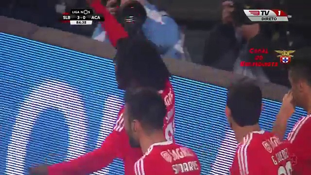Renato Sanches Magistral Golo Benfica 3 x 0 Acadmica 12 Jorn Liga Nos 2015-16 HD