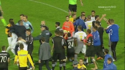 Επεισόδια στο ΠΑΟΚ - ΑΕΚ (11/5)