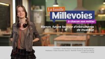 La Famille Millevoies, à chacun son métier : Manon, future factrice d'instruments de musique