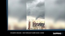 Violents orages dans le Nord : Une tornade passe au-dessus d’une ville (Vidéo)