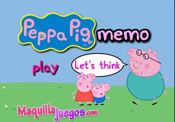 Peppa Pig Memo for Kids- Memo Games For Kids