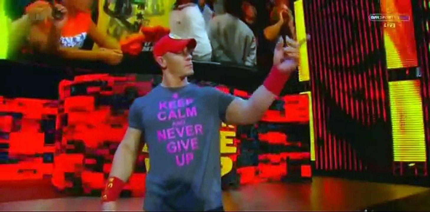 John Cena Theme with Crowd Singing _John Cena Sucks!_ on WWE Raw 10_06_2014 HQ