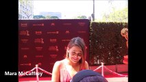 Mara McCaffray of The Young and the Restless at 2016 Daytime Emmys Red Carpet Daytime TV Examiner
