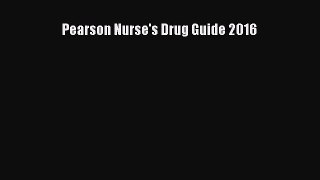 [PDF] Pearson Nurse's Drug Guide 2016 [Read] Online