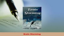 Download  Brain Storming  Read Online
