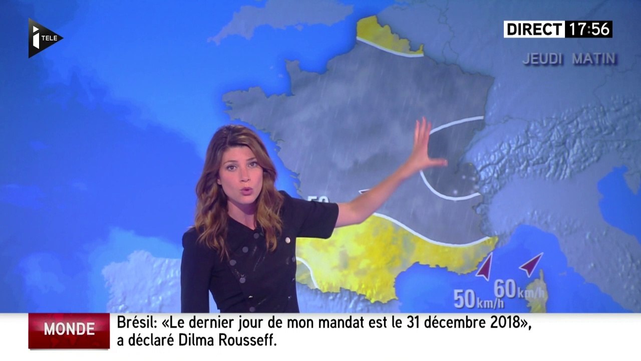 2016 05 11 CHLOE NABEDIAN pour LA METEO d'itele