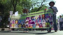 Madres de desaparecidos marchan en México