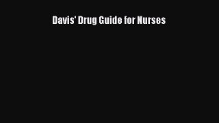 PDF Davis' Drug Guide for Nurses  Read Online