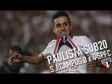 PAULISTA SUB20 - SÃO JOSÉ DOS CAMPOS 0 x 4 SPFC | SPFCTV