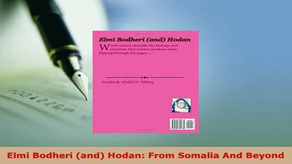 PDF  Elmi Bodheri and Hodan From Somalia And Beyond  EBook