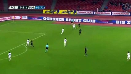 FC Zurich vs FC Lugano  0-2 Mattia Bottani Goal  Swiss Super League 11-05-2016 HD