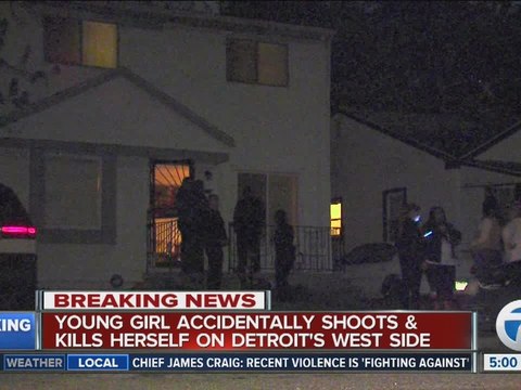 Young girl dies after she accidentally shoots herself with her grandma's gun