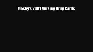 Download Mosby's 2001 Nursing Drug Cards  EBook