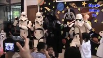 Darth Vader Star Wars Storm Troopers Cosplay  Dance in  Manila Philippines
