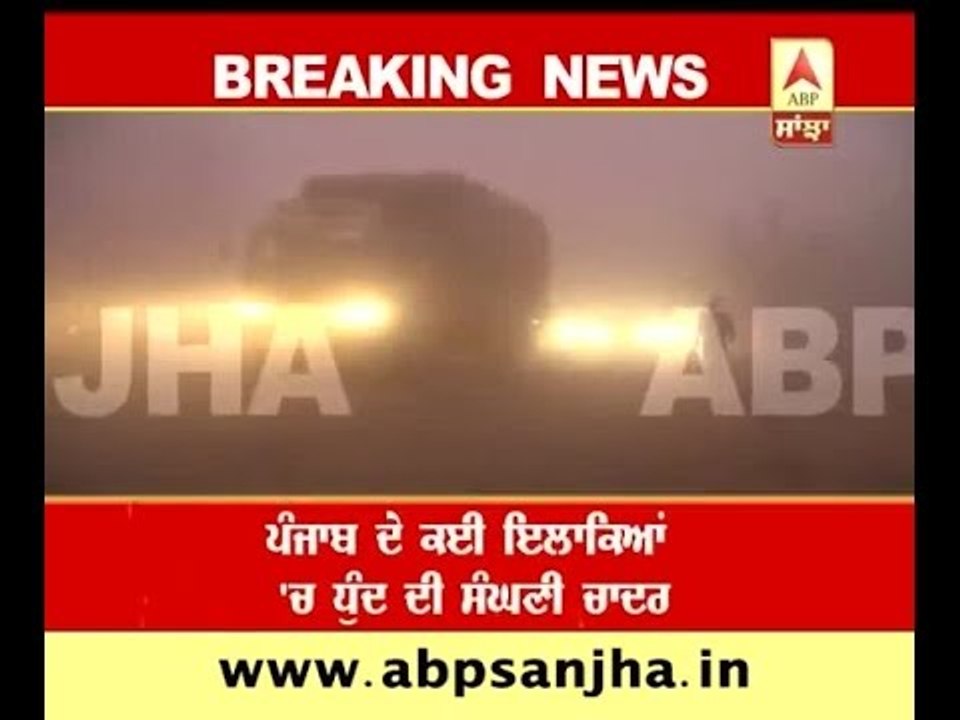Dense fog in Punjab