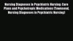 [PDF] Nursing Diagnoses in Psychiatric Nursing: Care Plans and Psychotropic Medications (Townsend