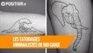 Les tatouages minimalistes de Mo Ganji