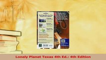 Download  Lonely Planet Texas 4th Ed 4th Edition Ebook Free