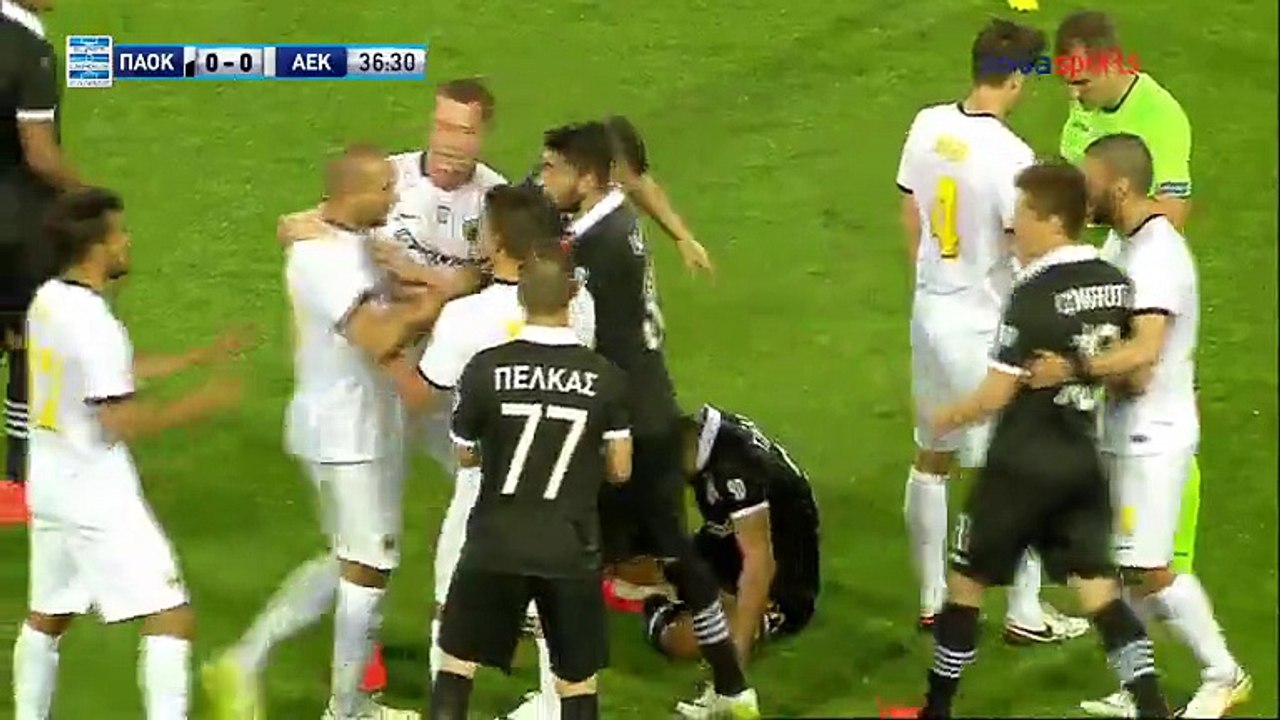 PAOK 2-1 AEK – Extended Highlights - Greek Superleague - Playoffs - 11.05.2016