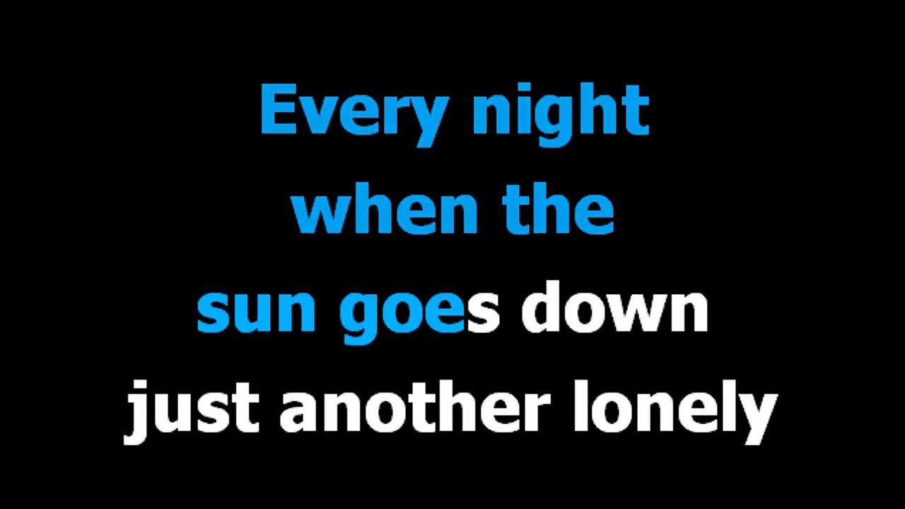 Tequila sunrise The Eagles Karaoke version Vídeo Dailymotion
