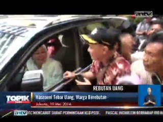 Hasnaeni Si Wanita Emas Tebar Uang, Warga Berebut