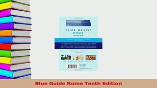 PDF  Blue Guide Rome Tenth Edition  EBook