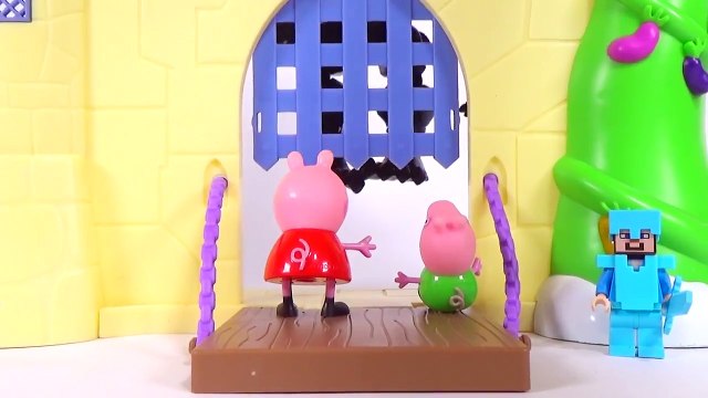 Peppa Pig Hulkbuster Salva GEORGE GALINHA PINTADINHA PEPPA HULK e Steve do Minecraft Do Venom Toys