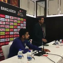 Virat Kohli On Return of Mohammad Amir in International Cricket