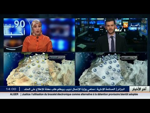 الأحوال الجوية هبوب رياح قوية على أغلب المناطق الجنوبية