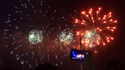 Салют на 9 мая на Поклонной горе