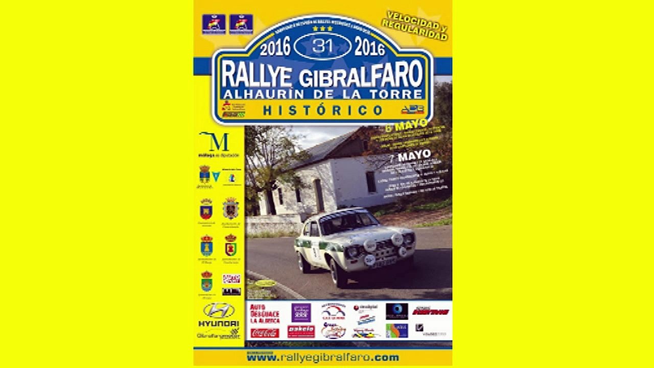 AVANCE RALLYE GIBRALFARO  2016