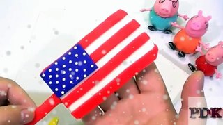 Play Doh Make Delicious Ice-Cream Flag Grea-Peppa Pig Español