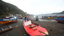 Hacia el norte se extiende la marea roja del archipiélago chileno de Chiloé