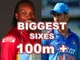 Top 25 biggest Sixes in Cricket History - 100 meters plus Sixes