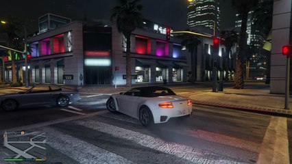 Grand Theft Auto V. It's just a car lady.