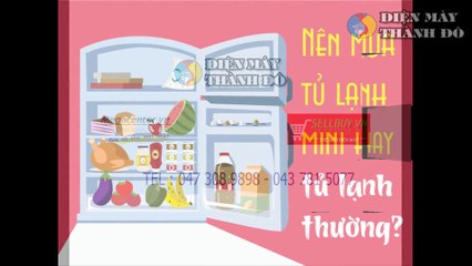 Điện máy thành đô tư vấn nên mua tủ lạnh mini hay tủ lạnh thường