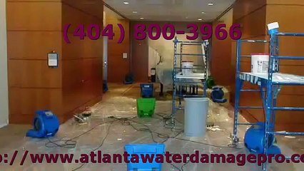 Atlanta Water Damage Restoration Service