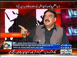 Download Video: Geedar geedar rehta hai sher ka nishan lene se sher nahi banjata - Sheikh Rasheed taunts Nawaz Shareef