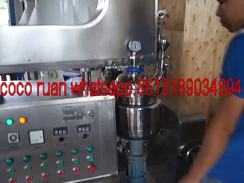 homogenizing mixer vacuum emulsifier ,vacuum high speed mixer homogenizer mixing machine