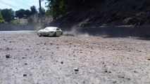 Hpi rs4 sport 3 subaru brz dirt rally run with crashes